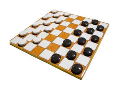 SCACCHIERA + DAMA dimensione base cm 38 di lato, 95 pezzi - immagine 2