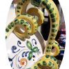 Anfora con Manici a Serpente cm 42 STEMMA MEDICI e LEONI - immagine 4